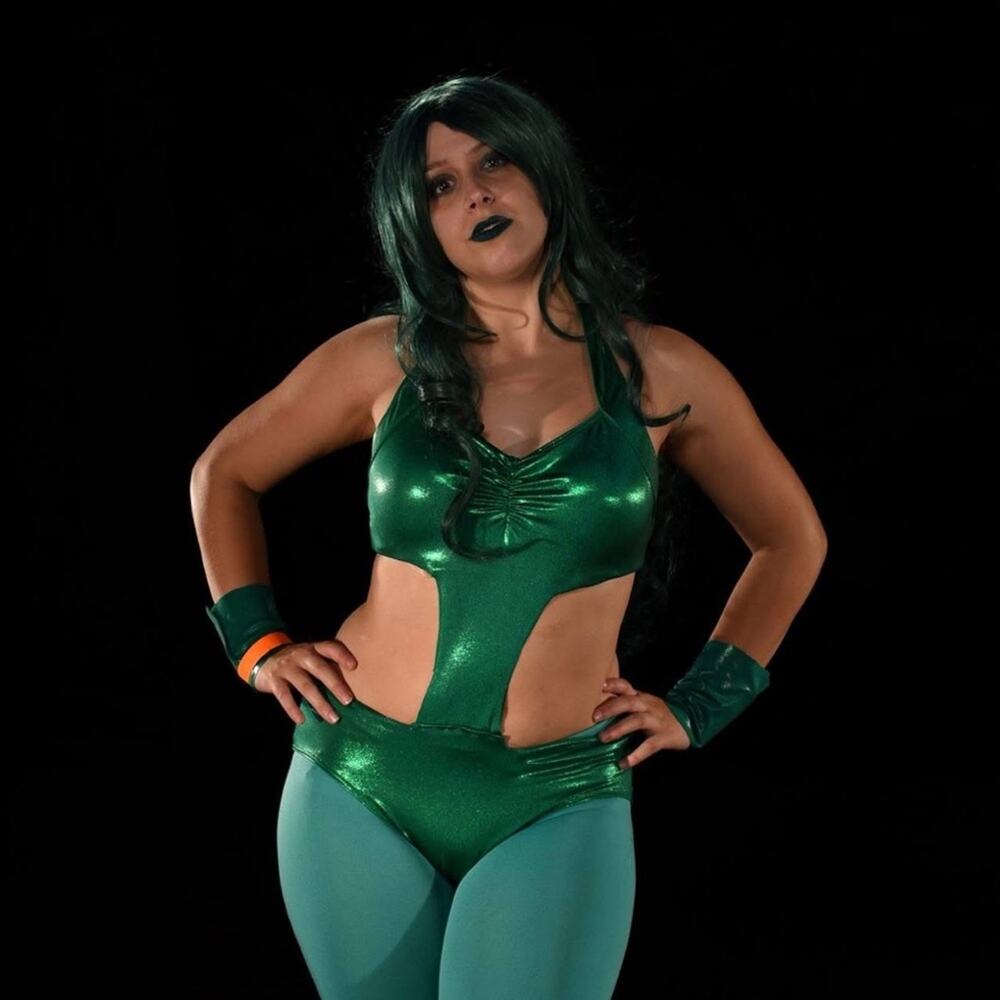 Polaris bodysuit and bracers